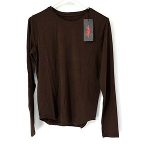 The gym people NWT thumb hole long sleeve top medium